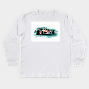 Ferrari 312T2 Niki Lauda Kids Long Sleeve T-Shirt